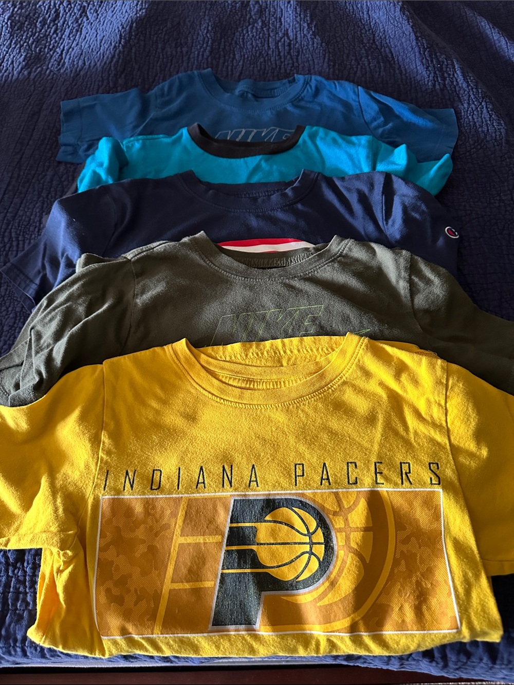 Nike Kids Yellow Indiana Pacers Graphic Tee